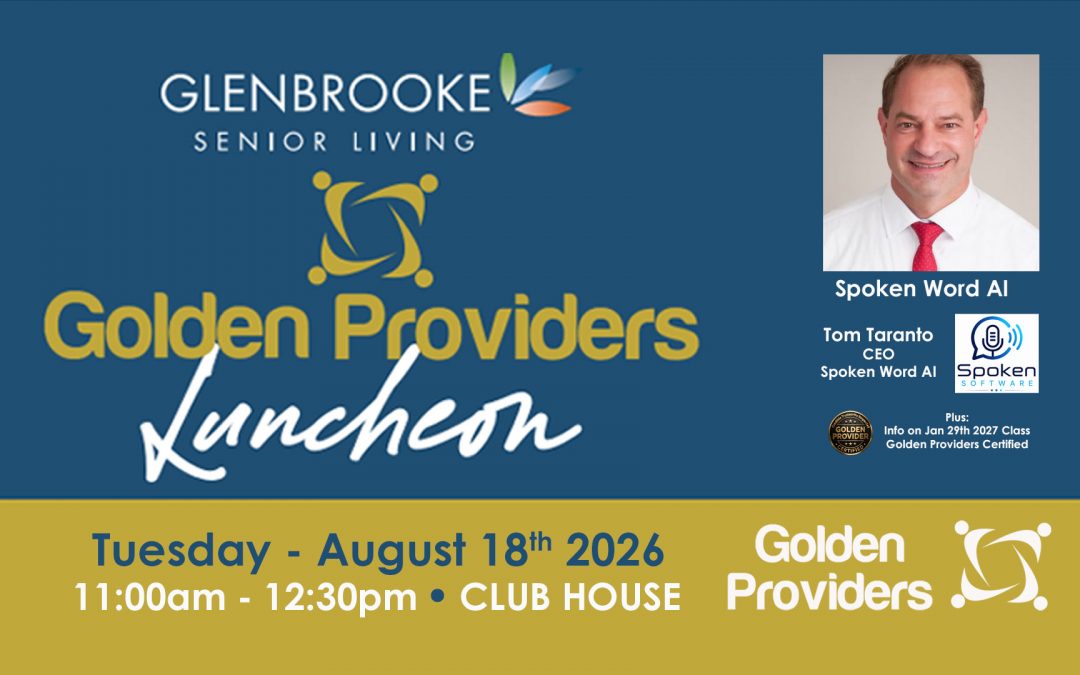 Golden Providers August 2026